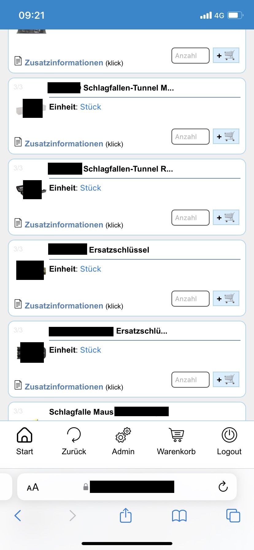 Ec*lab - Warenwirtschaft, Bestellung